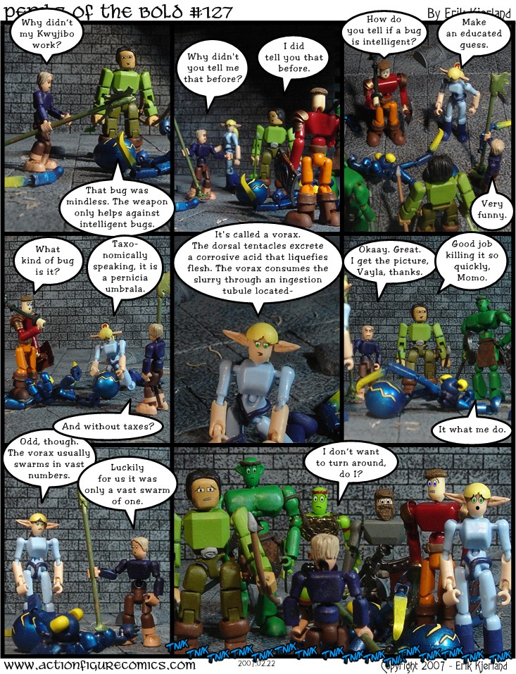 Perils of the Bold #127